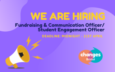 WE ARE HIRING: Fundraising & Communications Officer/Student Engagement Officer