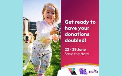 Big Give – Small Charities Week – Double the Difference! – 22nd-29th of June